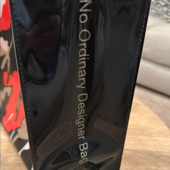 NWT Ted Baker London Women's Floral Tote Bag - Black, Red, White - Picture 7 of 10